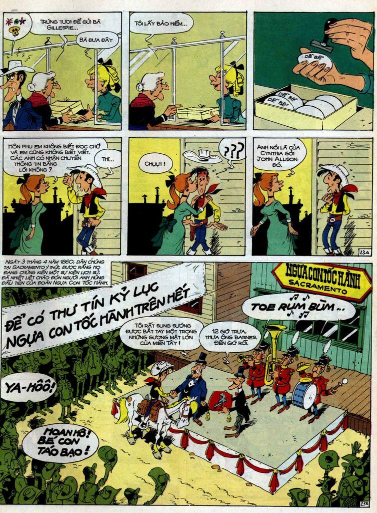 Lucky Luke: Chapter 35: - Doan Ngua Con Toc Hanh