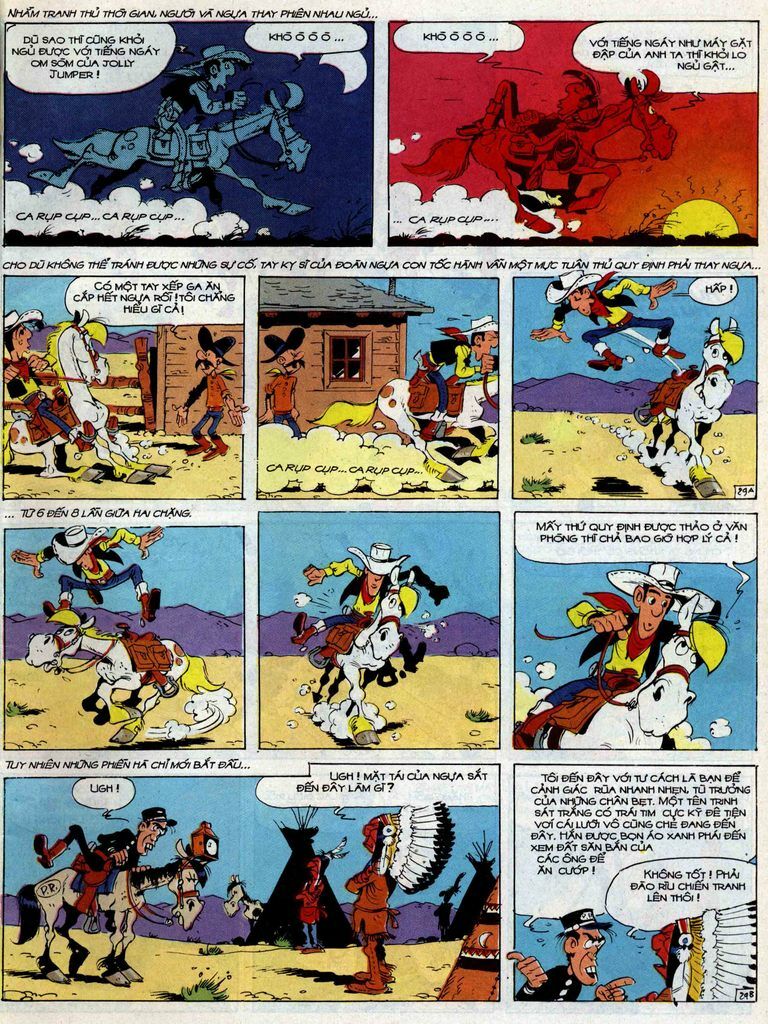 Lucky Luke: Chapter 35: - Doan Ngua Con Toc Hanh