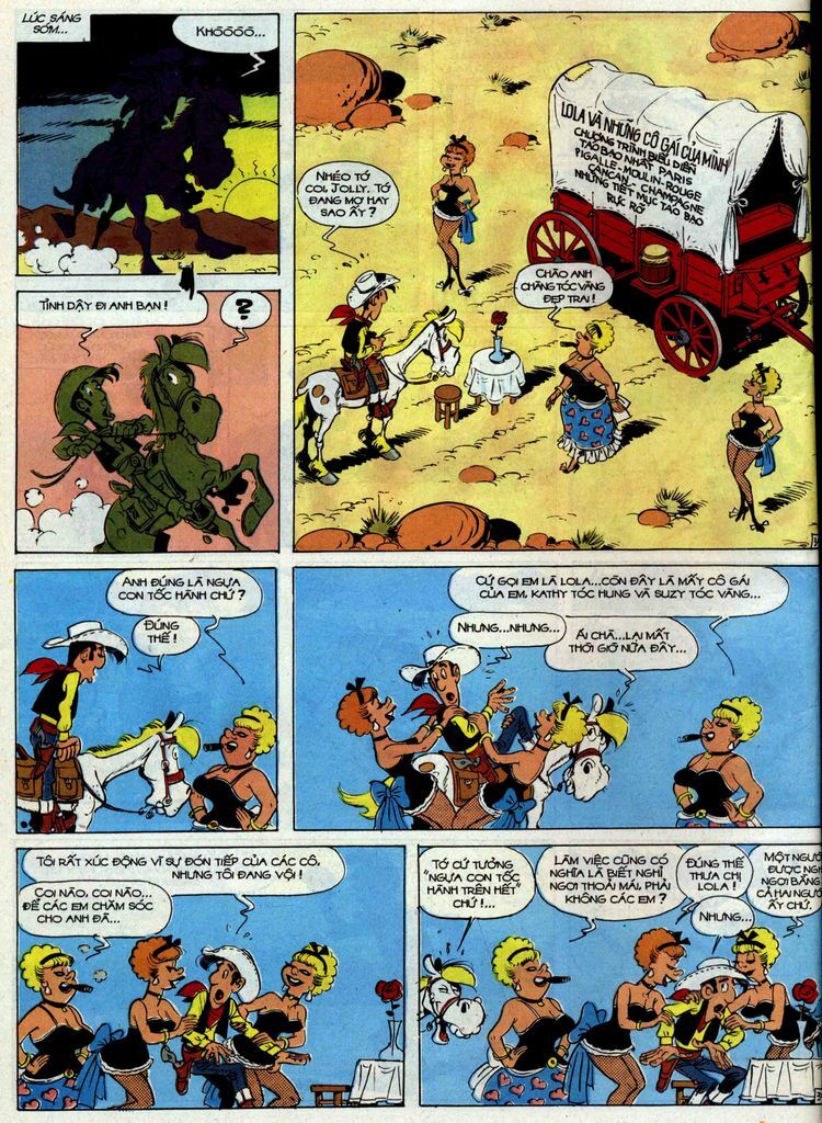 Lucky Luke: Chapter 35: - Doan Ngua Con Toc Hanh