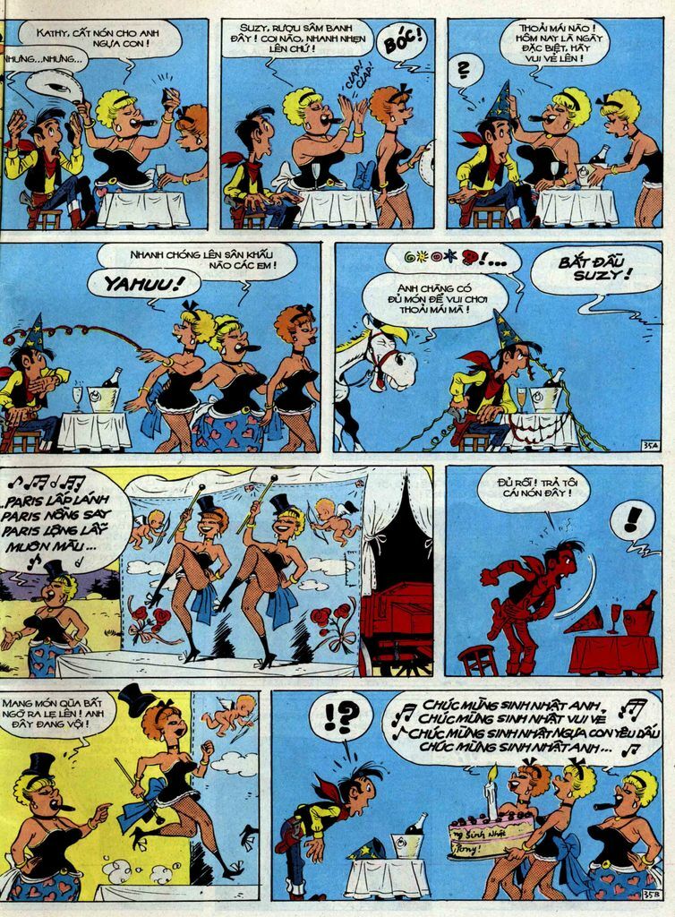 Lucky Luke: Chapter 35: - Doan Ngua Con Toc Hanh
