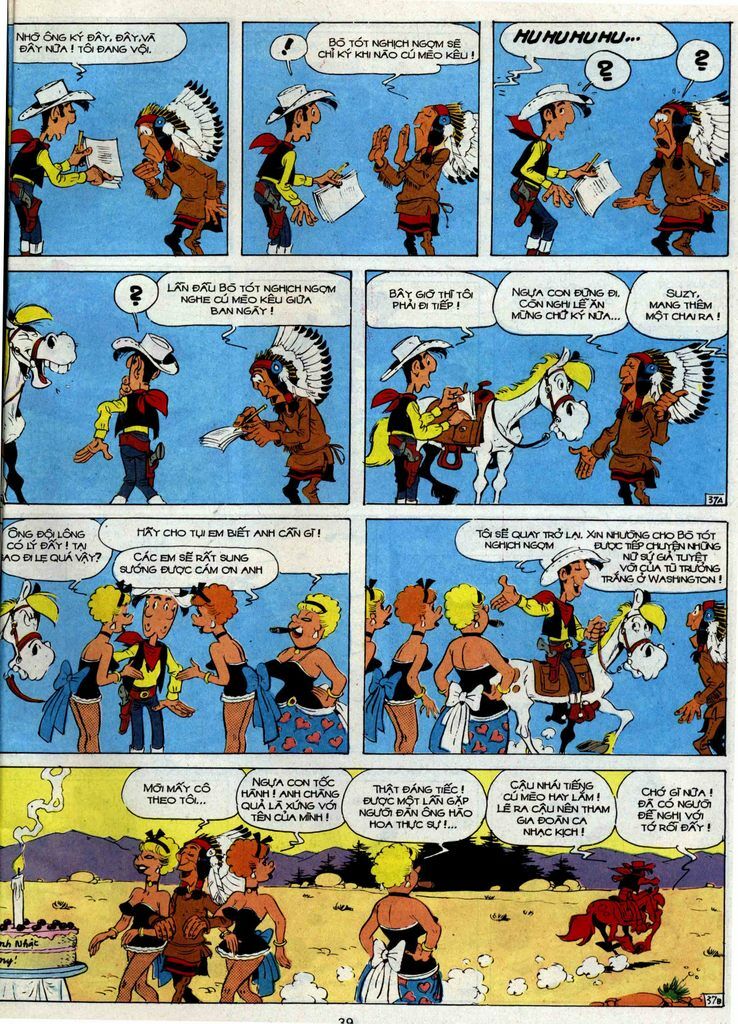Lucky Luke: Chapter 35: - Doan Ngua Con Toc Hanh