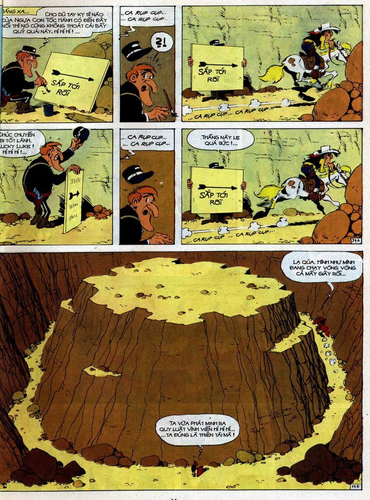 Lucky Luke: Chapter 35: - Doan Ngua Con Toc Hanh
