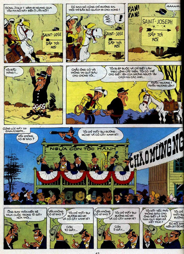 Lucky Luke: Chapter 35: - Doan Ngua Con Toc Hanh