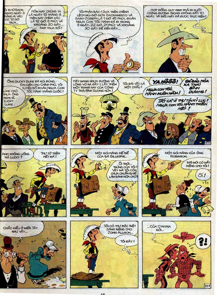 Lucky Luke: Chapter 35: - Doan Ngua Con Toc Hanh