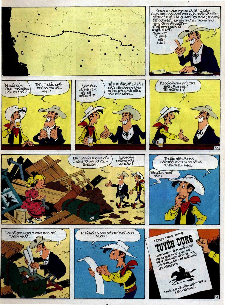 Lucky Luke: Chapter 35: - Doan Ngua Con Toc Hanh