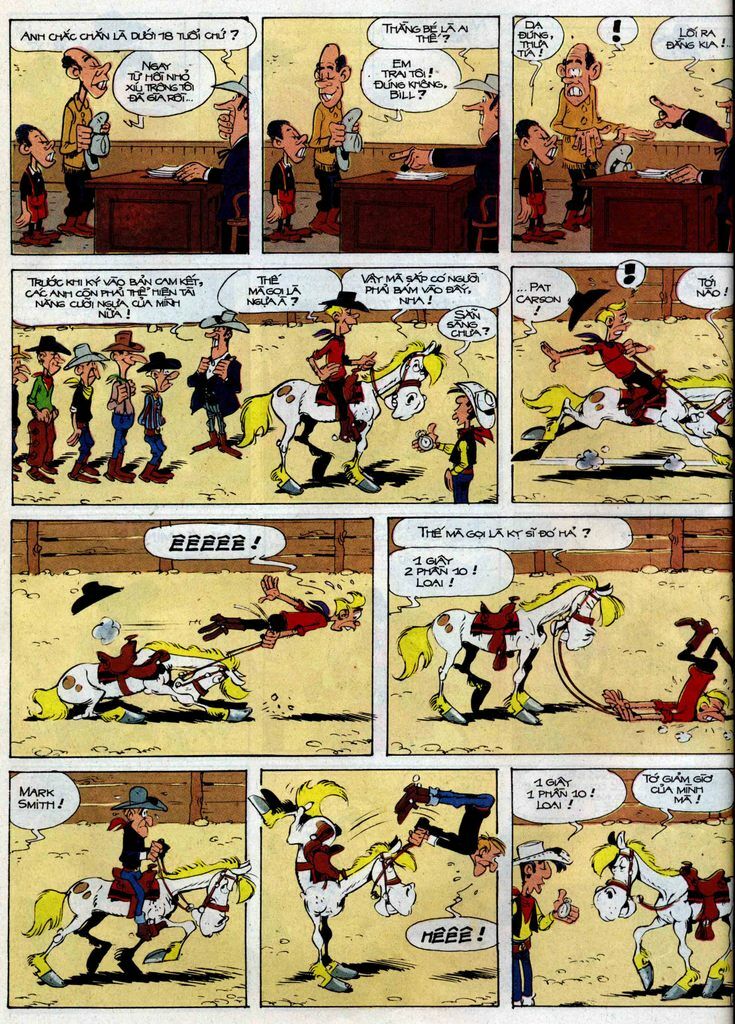 Lucky Luke: Chapter 35: - Doan Ngua Con Toc Hanh