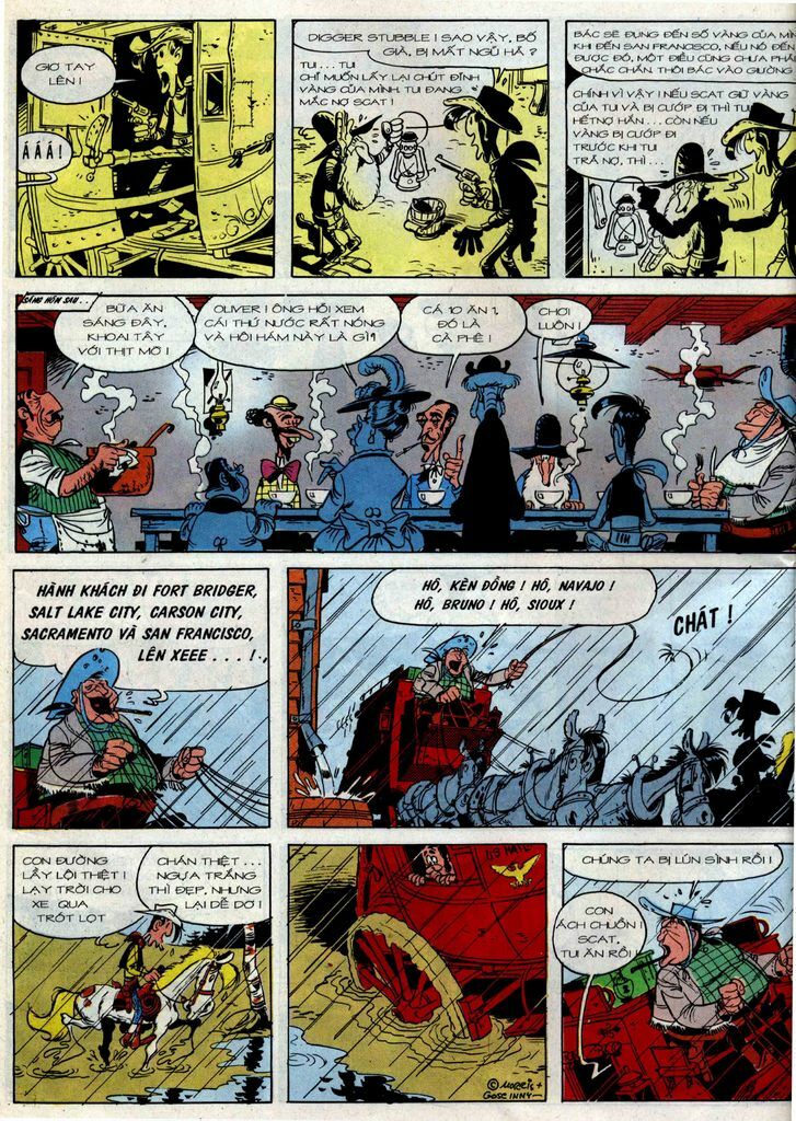 Lucky Luke: Chapter 36: - Chuyen Xe Bao Tap