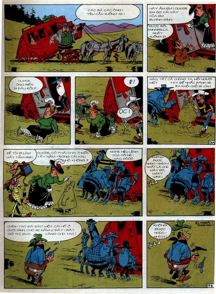 Lucky Luke: Chapter 36: - Chuyen Xe Bao Tap