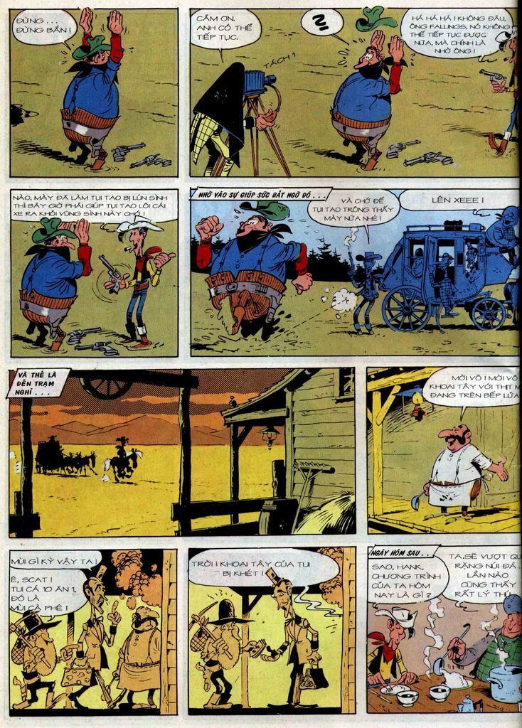 Lucky Luke: Chapter 36: - Chuyen Xe Bao Tap