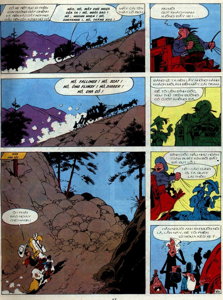 Lucky Luke: Chapter 36: - Chuyen Xe Bao Tap