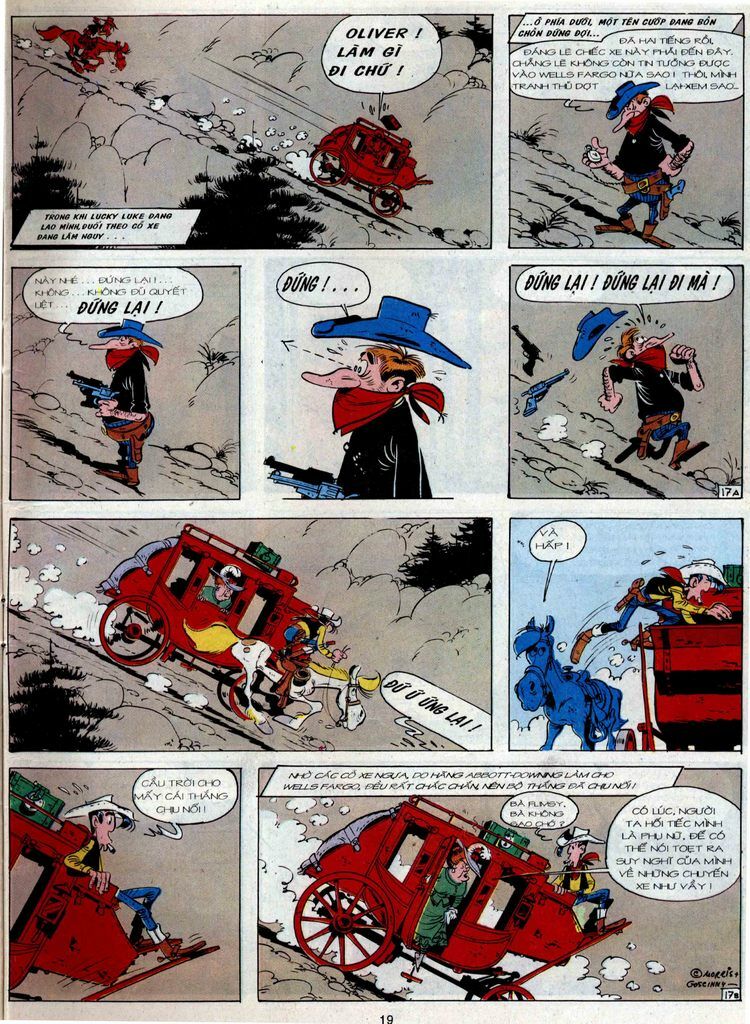 Lucky Luke: Chapter 36: - Chuyen Xe Bao Tap