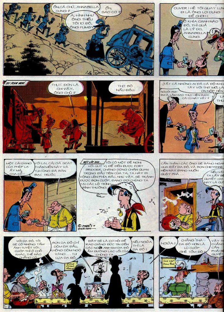 Lucky Luke: Chapter 36: - Chuyen Xe Bao Tap