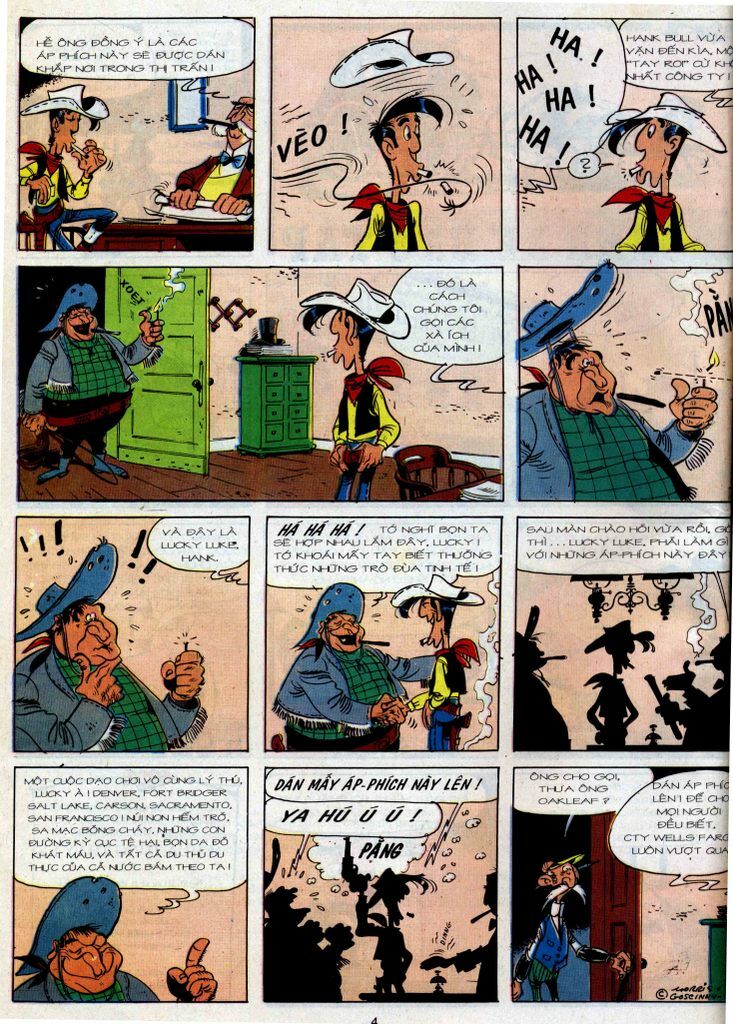 Lucky Luke: Chapter 36: - Chuyen Xe Bao Tap
