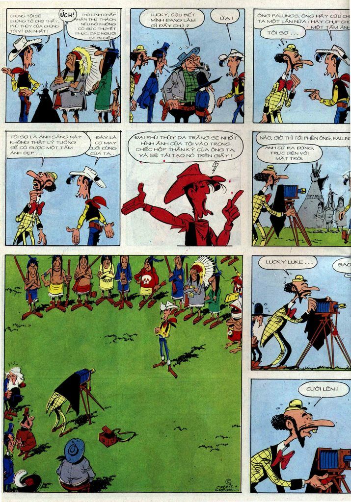 Lucky Luke: Chapter 36: - Chuyen Xe Bao Tap