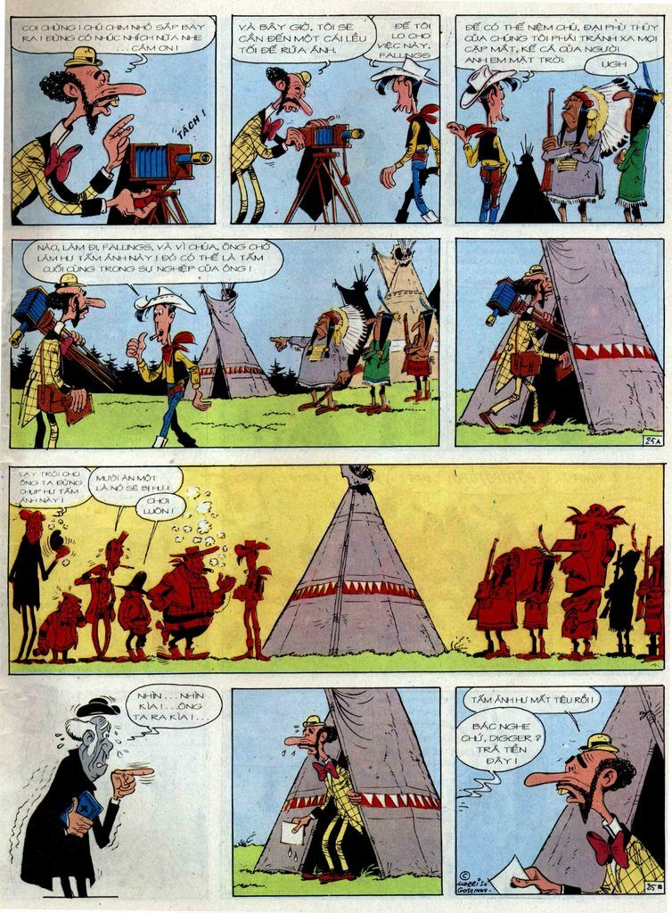 Lucky Luke: Chapter 36: - Chuyen Xe Bao Tap