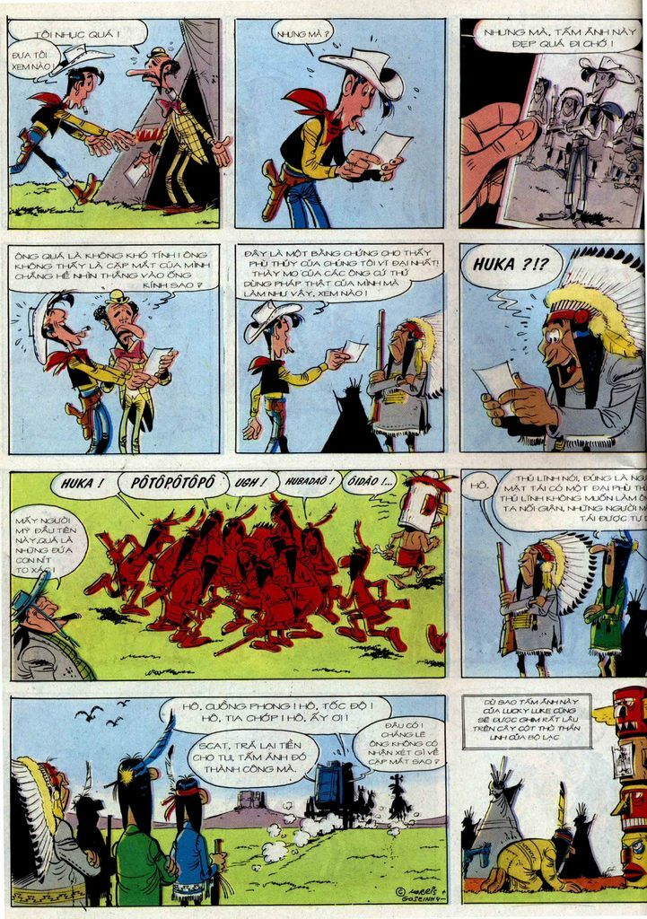 Lucky Luke: Chapter 36: - Chuyen Xe Bao Tap