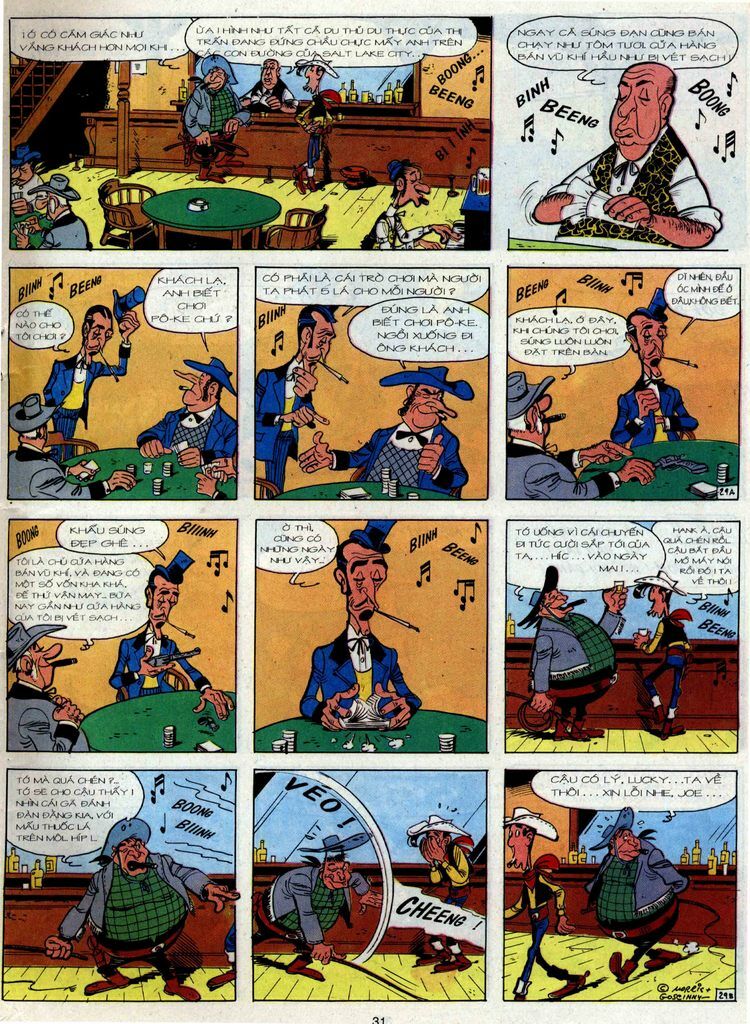 Lucky Luke: Chapter 36: - Chuyen Xe Bao Tap