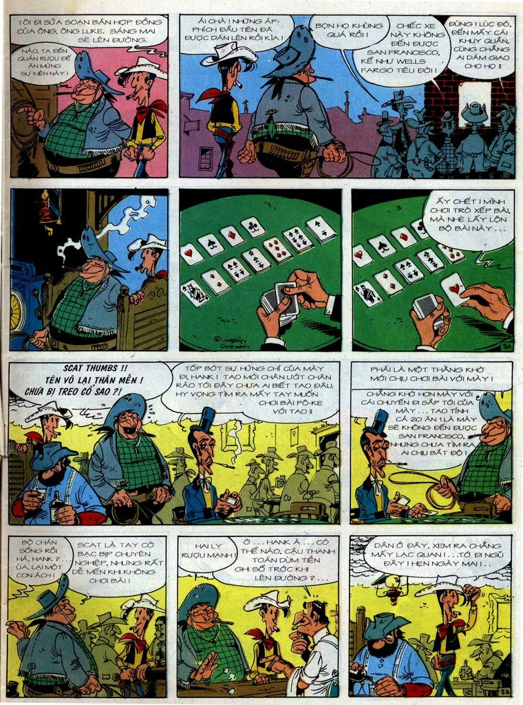 Lucky Luke: Chapter 36: - Chuyen Xe Bao Tap