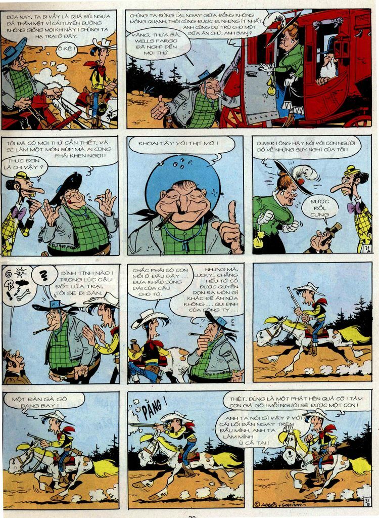 Lucky Luke: Chapter 36: - Chuyen Xe Bao Tap