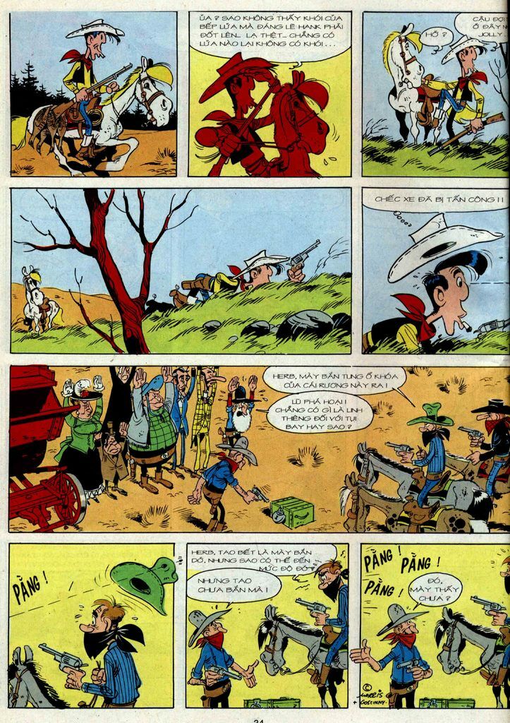 Lucky Luke: Chapter 36: - Chuyen Xe Bao Tap