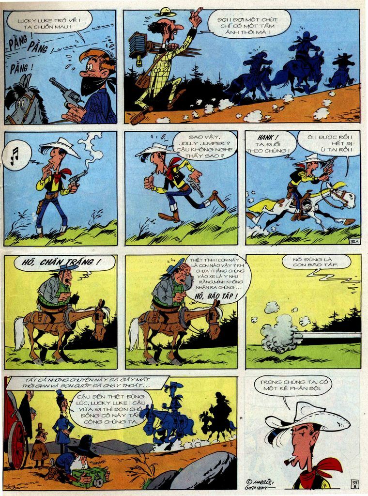 Lucky Luke: Chapter 36: - Chuyen Xe Bao Tap