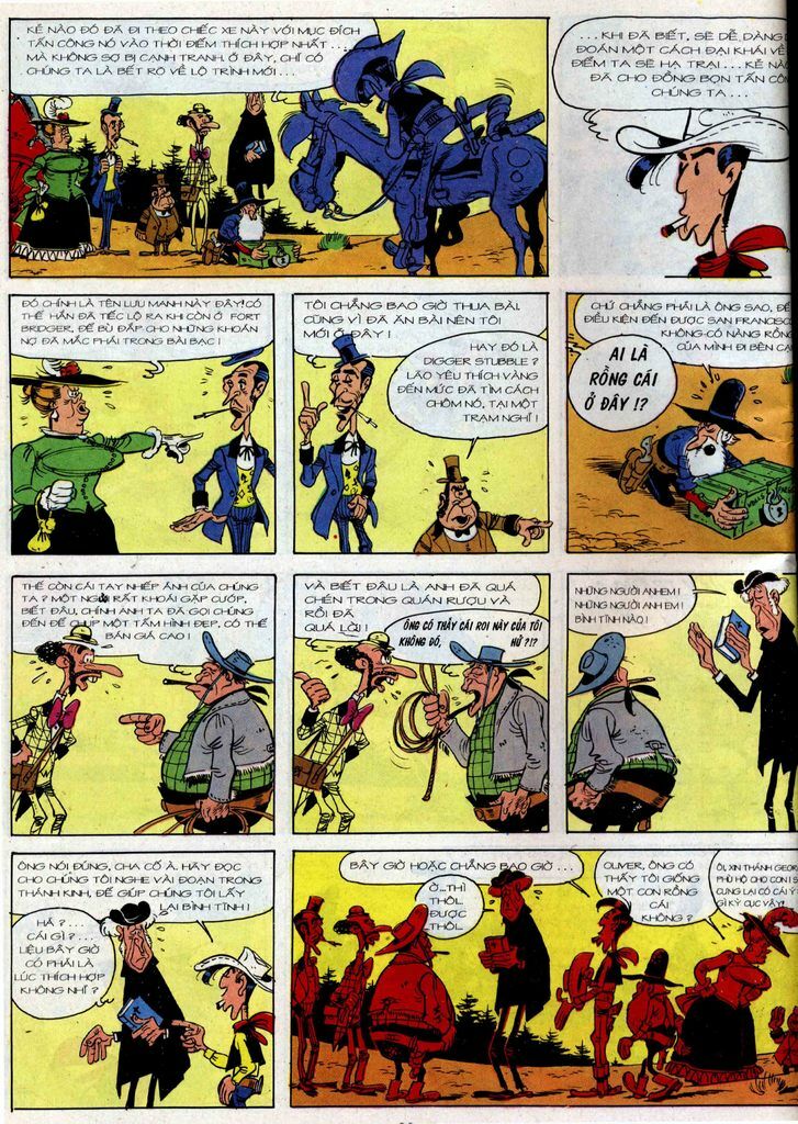 Lucky Luke: Chapter 36: - Chuyen Xe Bao Tap