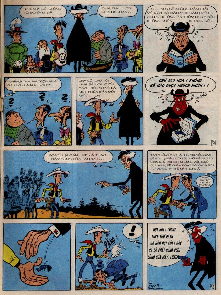 Lucky Luke: Chapter 36: - Chuyen Xe Bao Tap