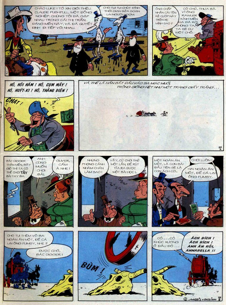 Lucky Luke: Chapter 36: - Chuyen Xe Bao Tap