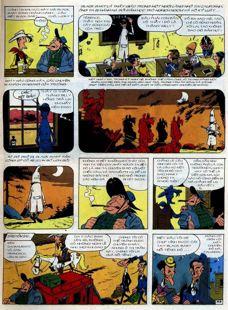 Lucky Luke: Chapter 36: - Chuyen Xe Bao Tap