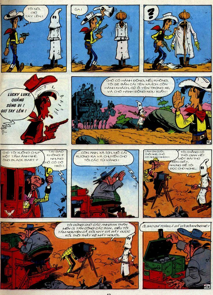 Lucky Luke: Chapter 36: - Chuyen Xe Bao Tap