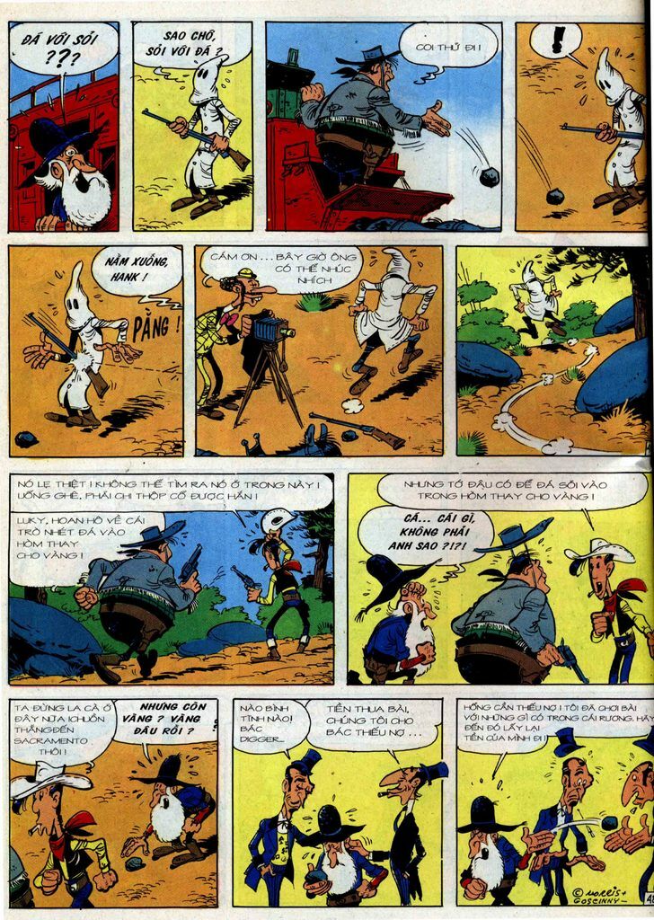 Lucky Luke: Chapter 36: - Chuyen Xe Bao Tap