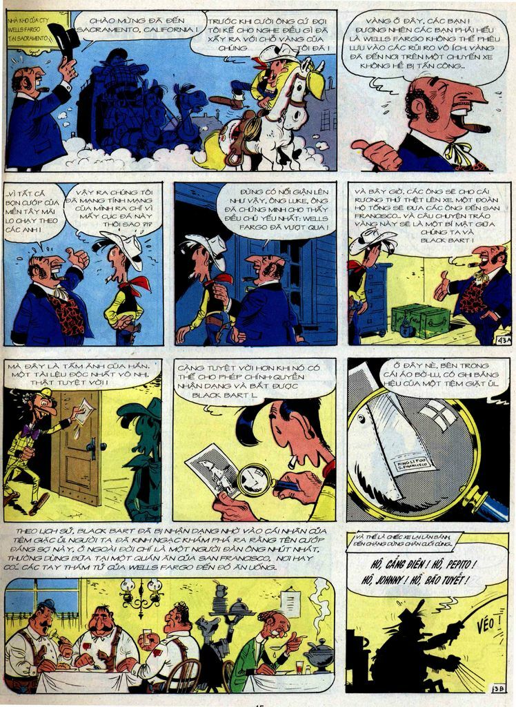Lucky Luke: Chapter 36: - Chuyen Xe Bao Tap