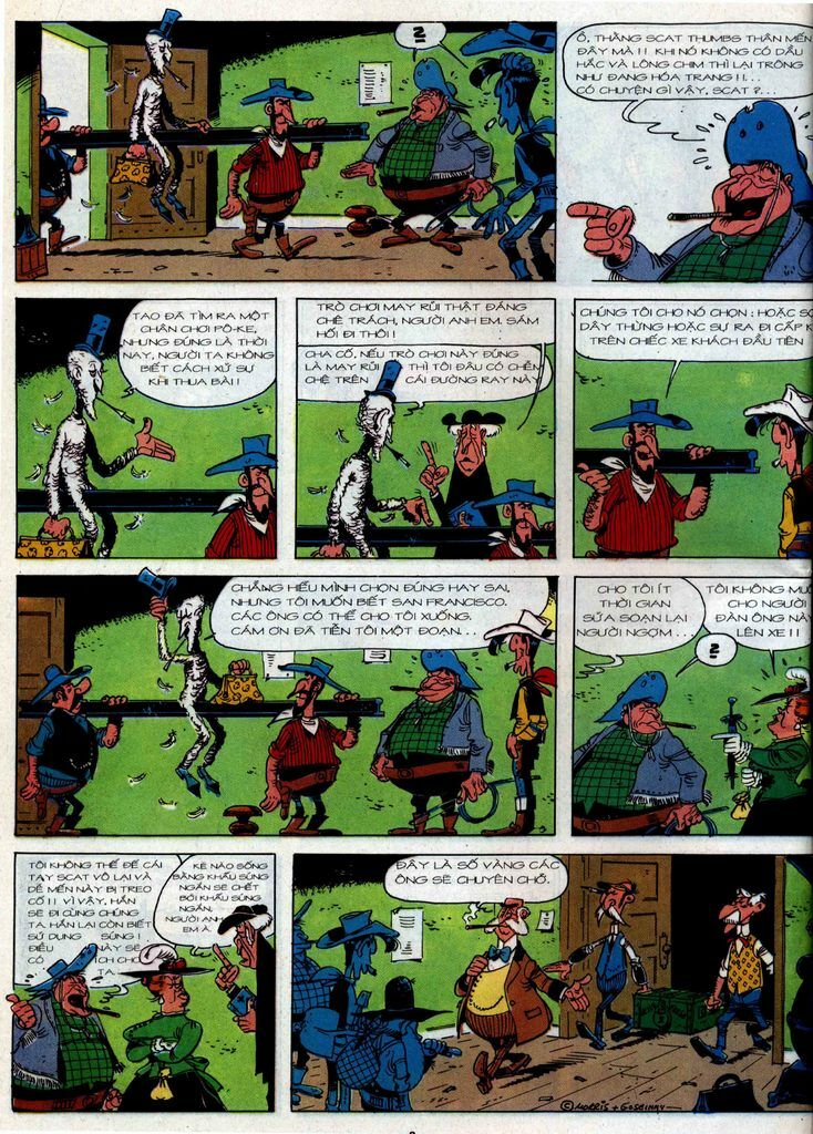 Lucky Luke: Chapter 36: - Chuyen Xe Bao Tap