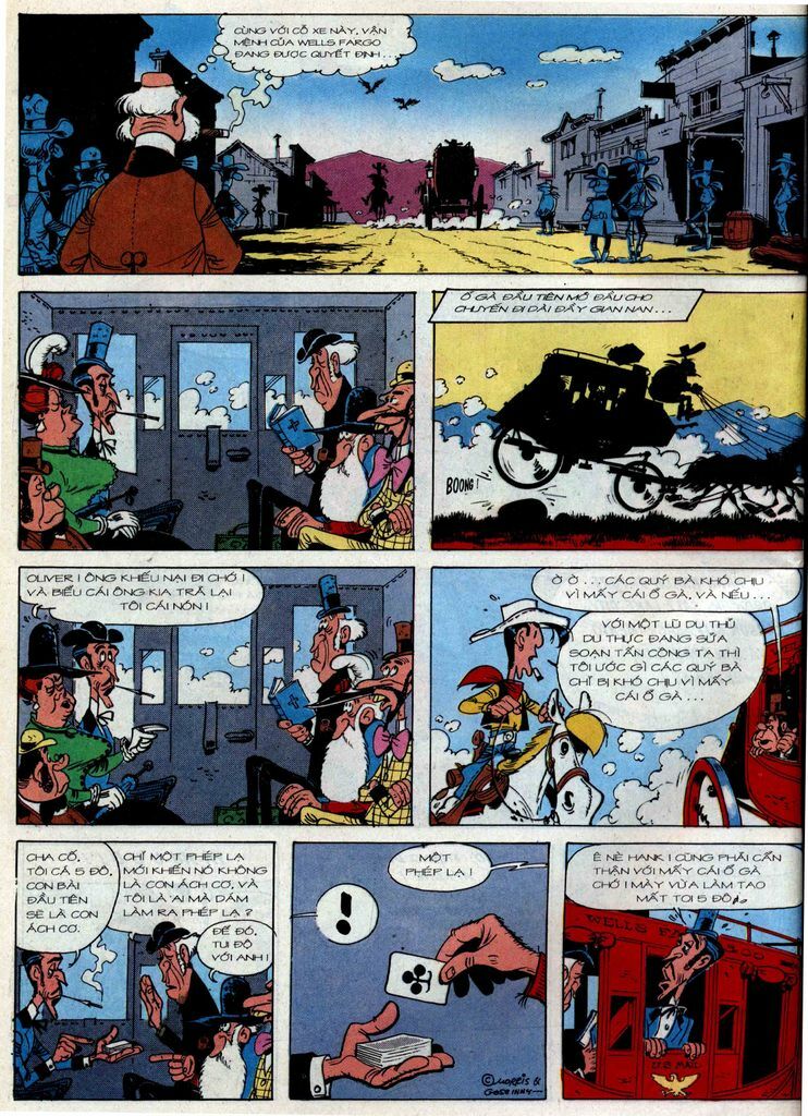 Lucky Luke: Chapter 36: - Chuyen Xe Bao Tap