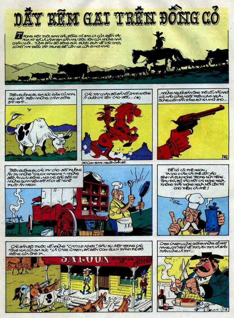 Lucky Luke: Chapter 38: - Kem Gai Tren Dong Co