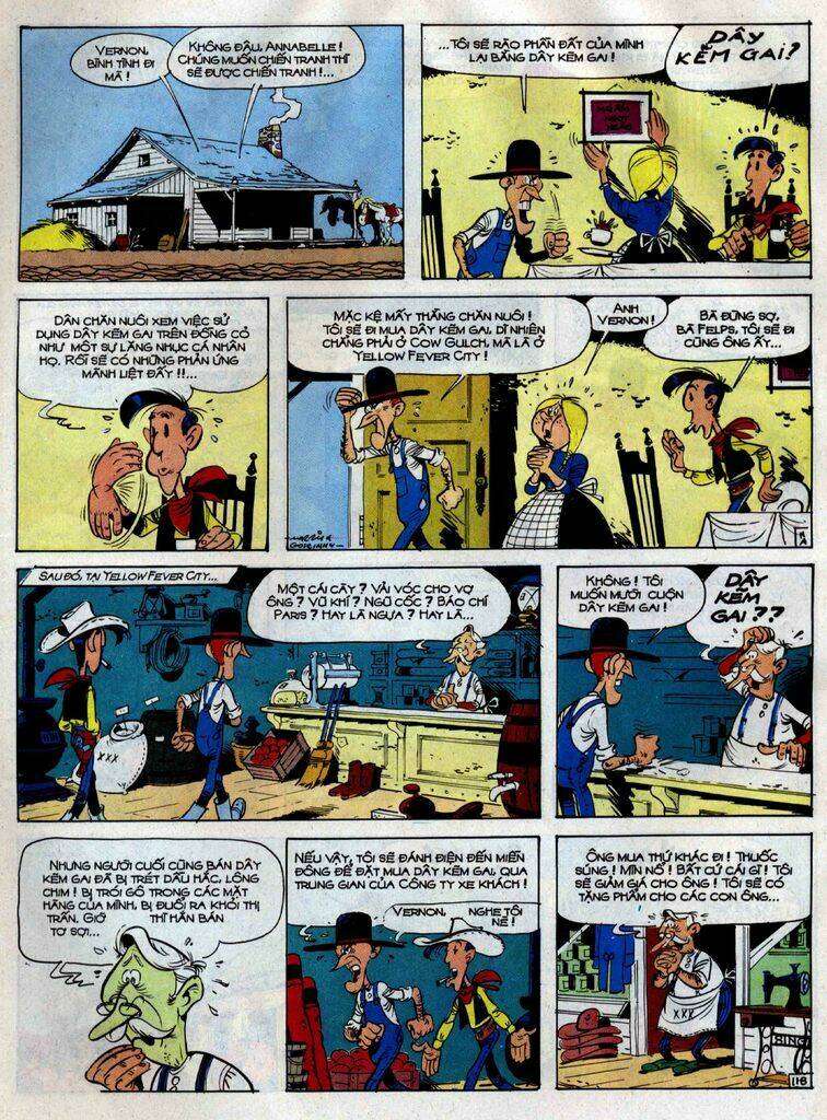 Lucky Luke: Chapter 38: - Kem Gai Tren Dong Co