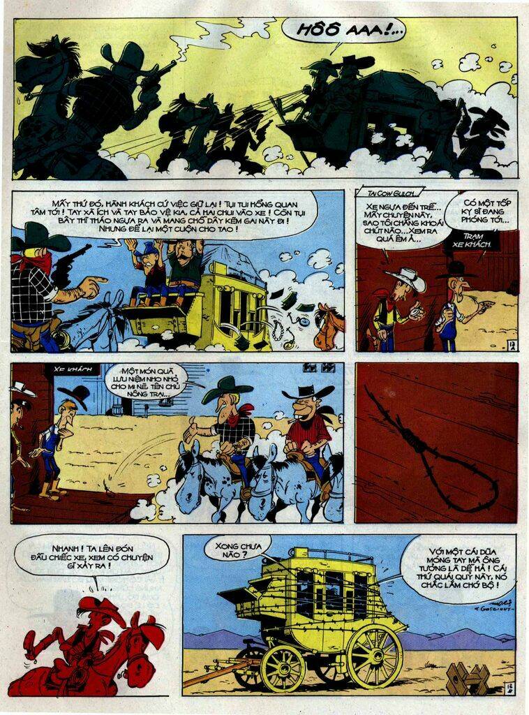 Lucky Luke: Chapter 38: - Kem Gai Tren Dong Co