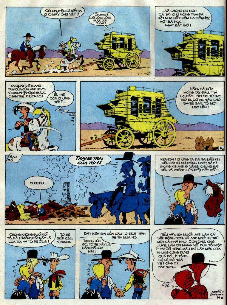 Lucky Luke: Chapter 38: - Kem Gai Tren Dong Co