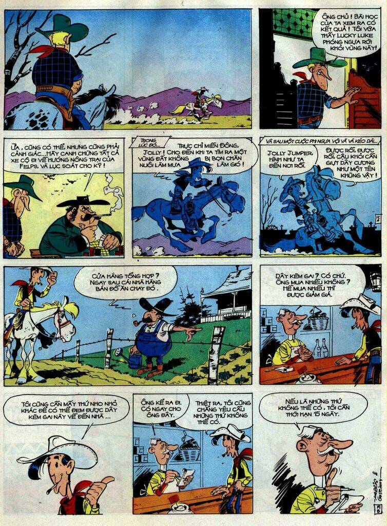 Lucky Luke: Chapter 38: - Kem Gai Tren Dong Co