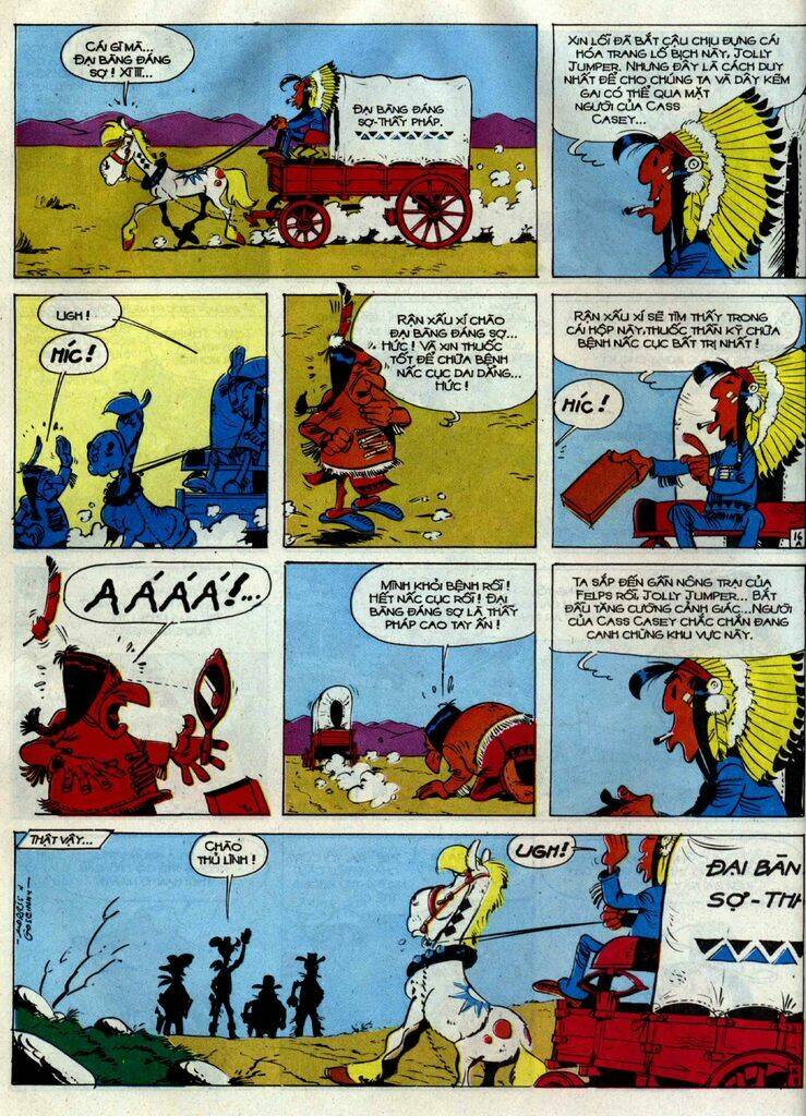 Lucky Luke: Chapter 38: - Kem Gai Tren Dong Co