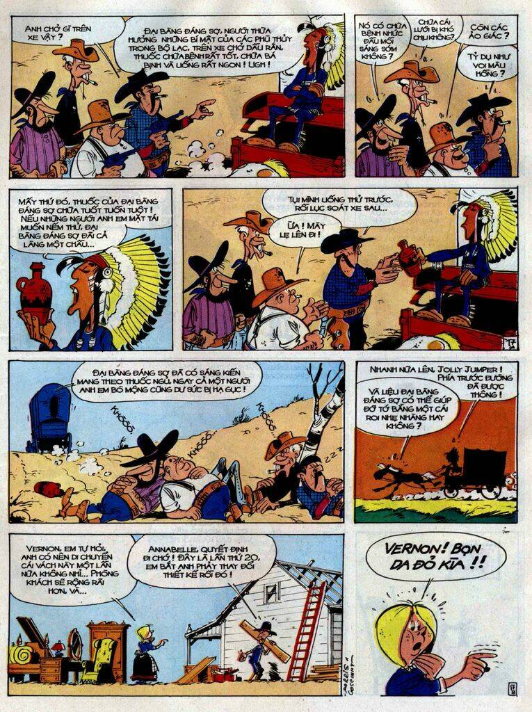 Lucky Luke: Chapter 38: - Kem Gai Tren Dong Co