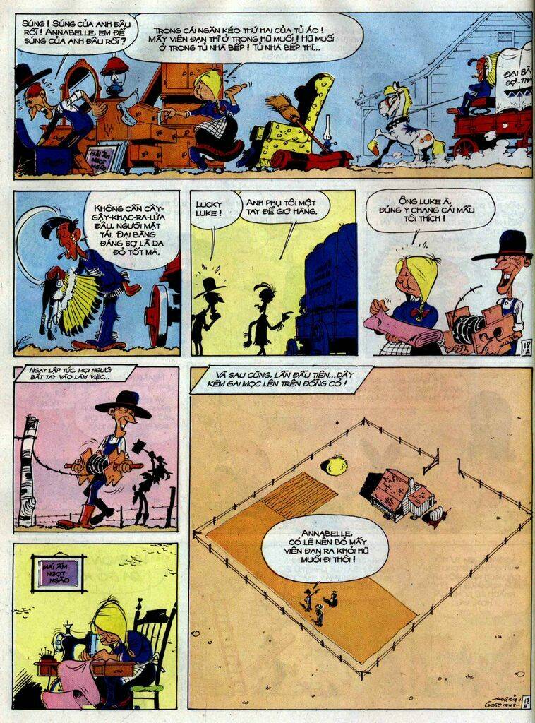 Lucky Luke: Chapter 38: - Kem Gai Tren Dong Co