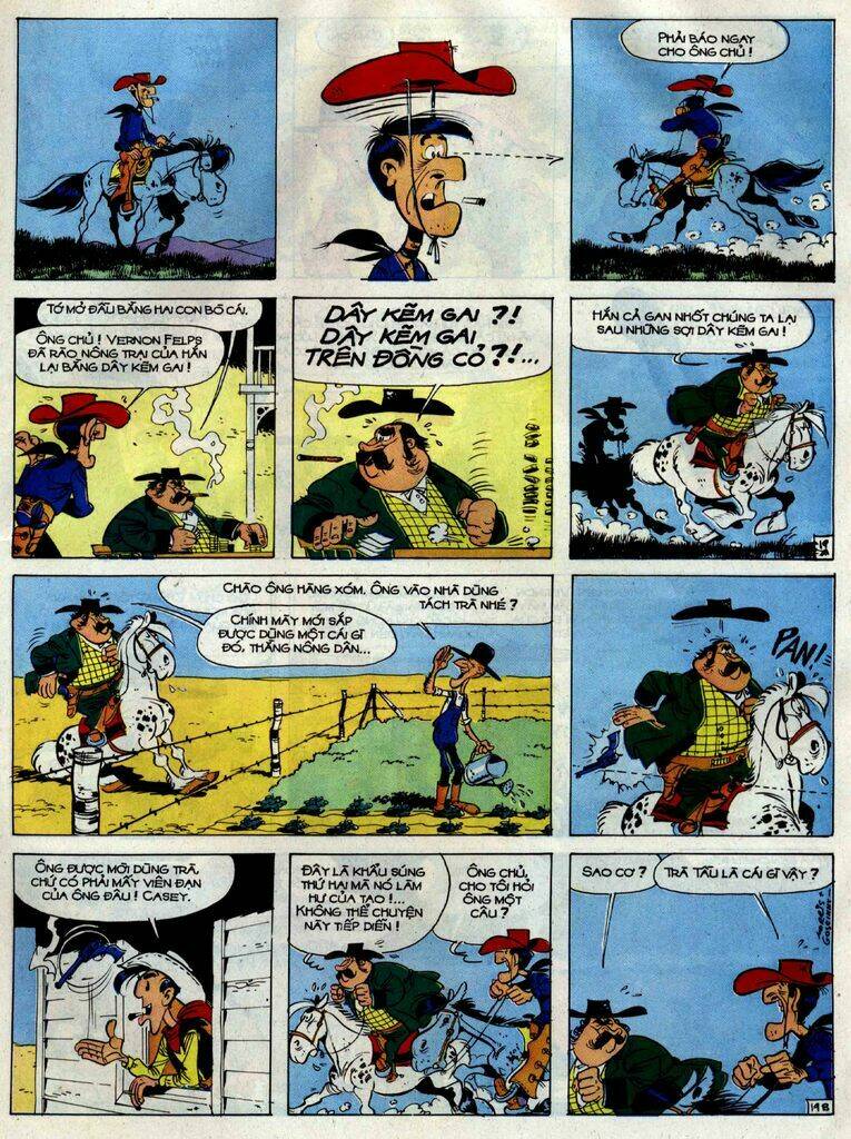 Lucky Luke: Chapter 38: - Kem Gai Tren Dong Co