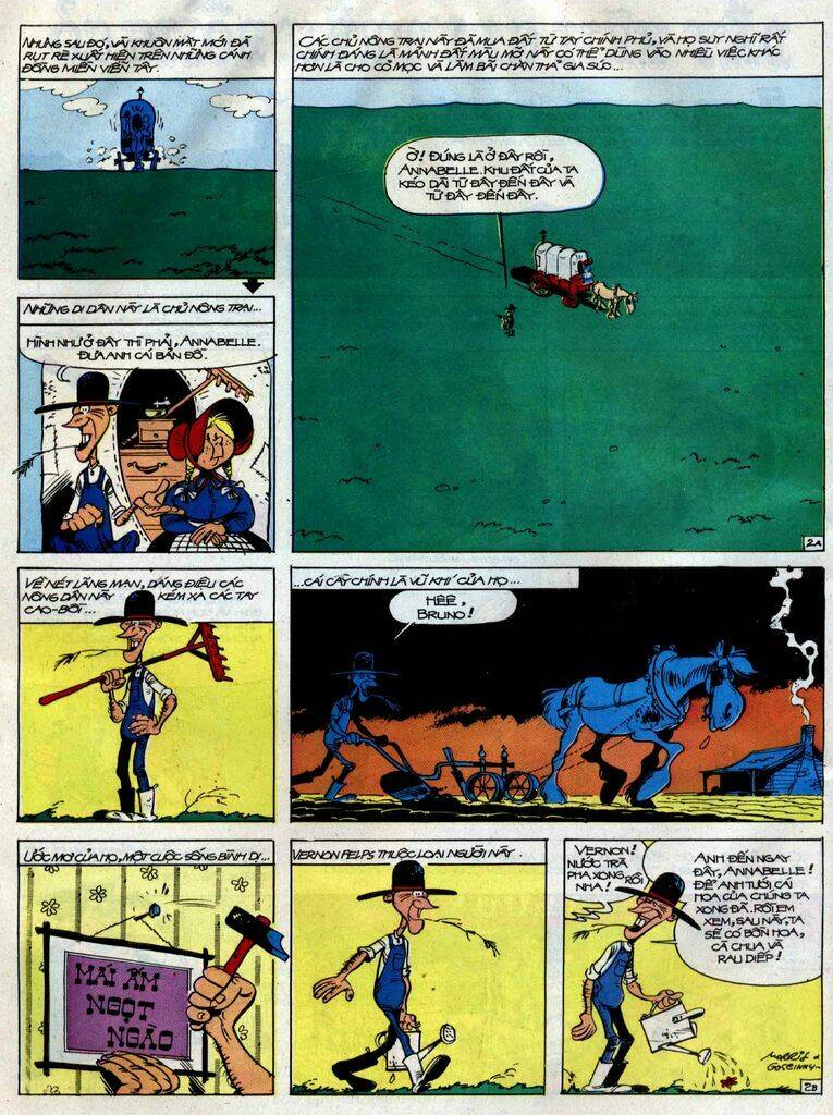 Lucky Luke: Chapter 38: - Kem Gai Tren Dong Co