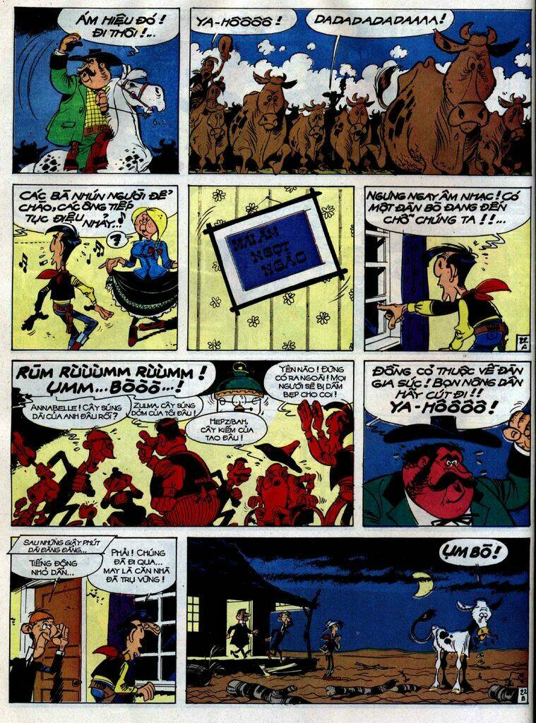 Lucky Luke: Chapter 38: - Kem Gai Tren Dong Co