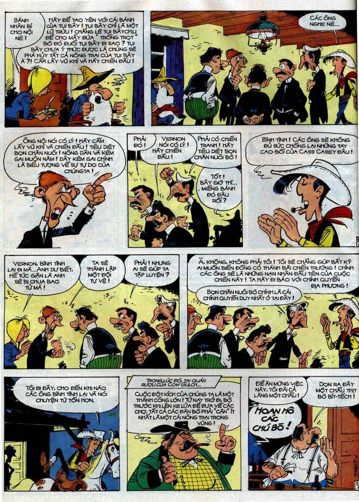Lucky Luke: Chapter 38: - Kem Gai Tren Dong Co