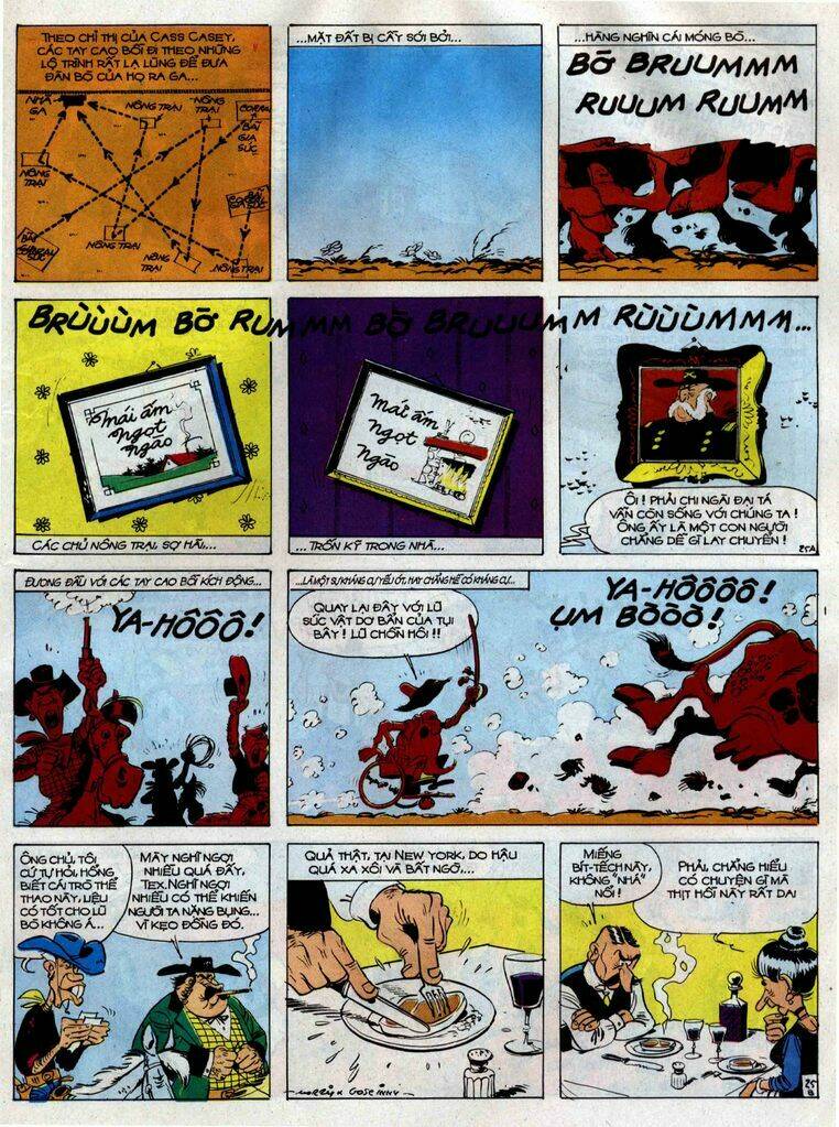 Lucky Luke: Chapter 38: - Kem Gai Tren Dong Co