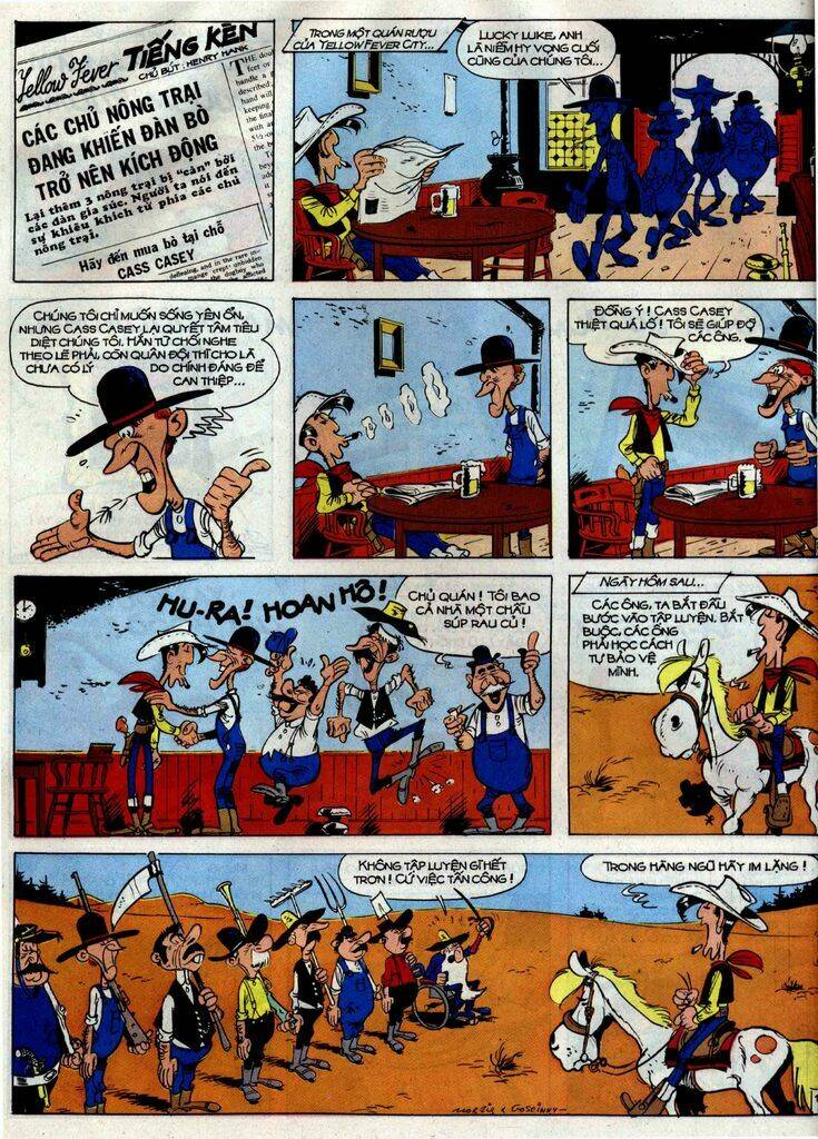 Lucky Luke: Chapter 38: - Kem Gai Tren Dong Co
