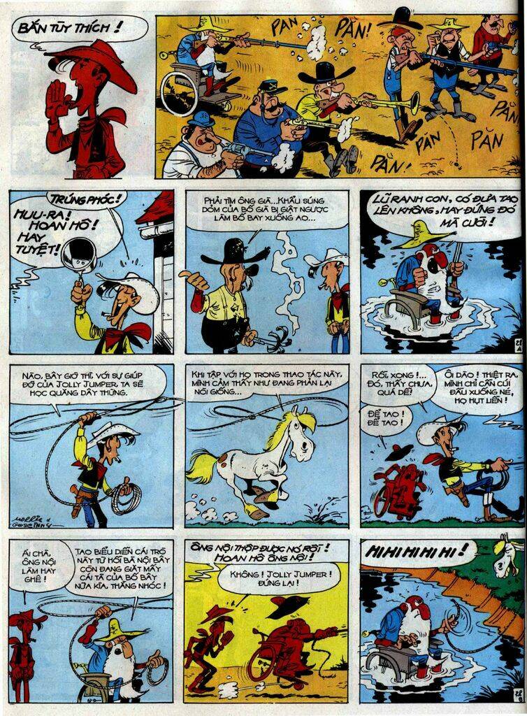 Lucky Luke: Chapter 38: - Kem Gai Tren Dong Co