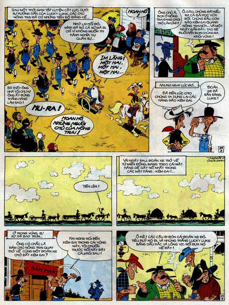 Lucky Luke: Chapter 38: - Kem Gai Tren Dong Co